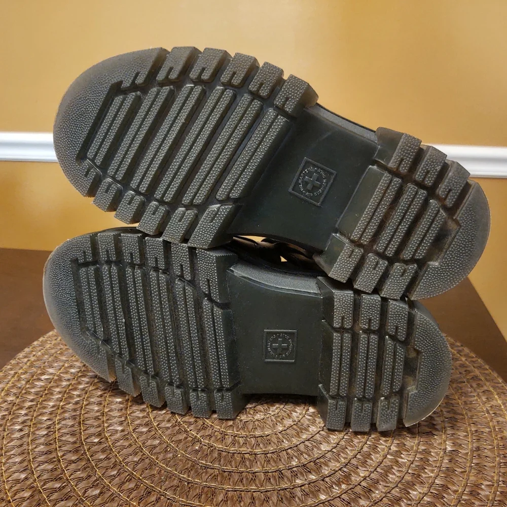 DR. MARTENS Womens Black Ricki Platform Gladiator Sandal Size 7 NEW - Picture 7 of 7